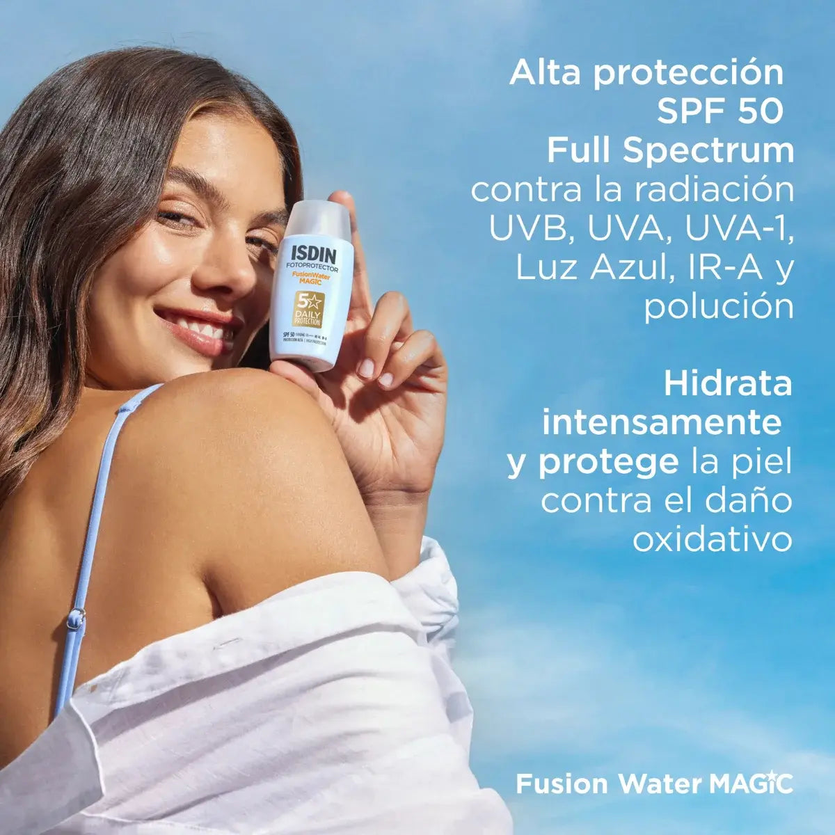 Fusion Water MAGIC SPF 50 - Fotoprotector ISDIN