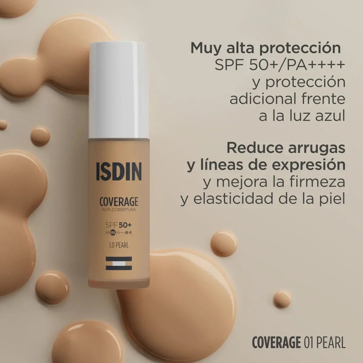 Coverage SPF 50+ (1.0 Pearl) - ISDIN