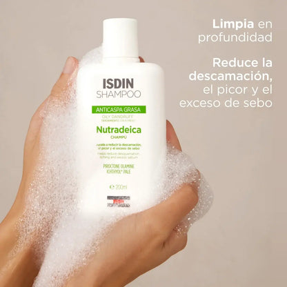 Nutradeica Champú Anticaspa Grasa - ISDIN