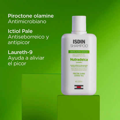 Nutradeica Champú Anticaspa Grasa - ISDIN