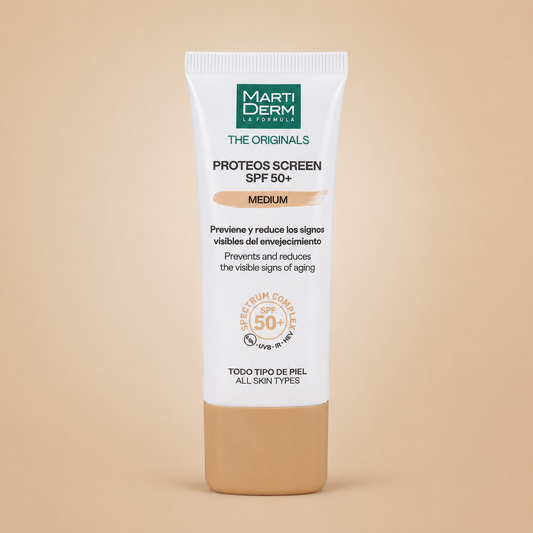 Proteos Screen SPF50+ Color Medium - MartiDerm