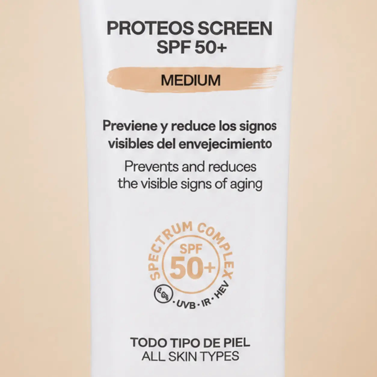Proteos Screen SPF50+ Color Medium - MartiDerm