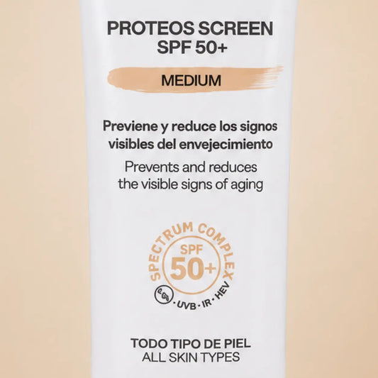 Proteos Screen SPF50+ Color Medium - MartiDerm