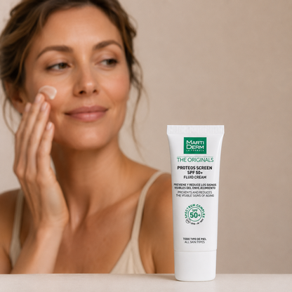 Proteos Screen SPF50+ Fluid Cream - MartiDerm