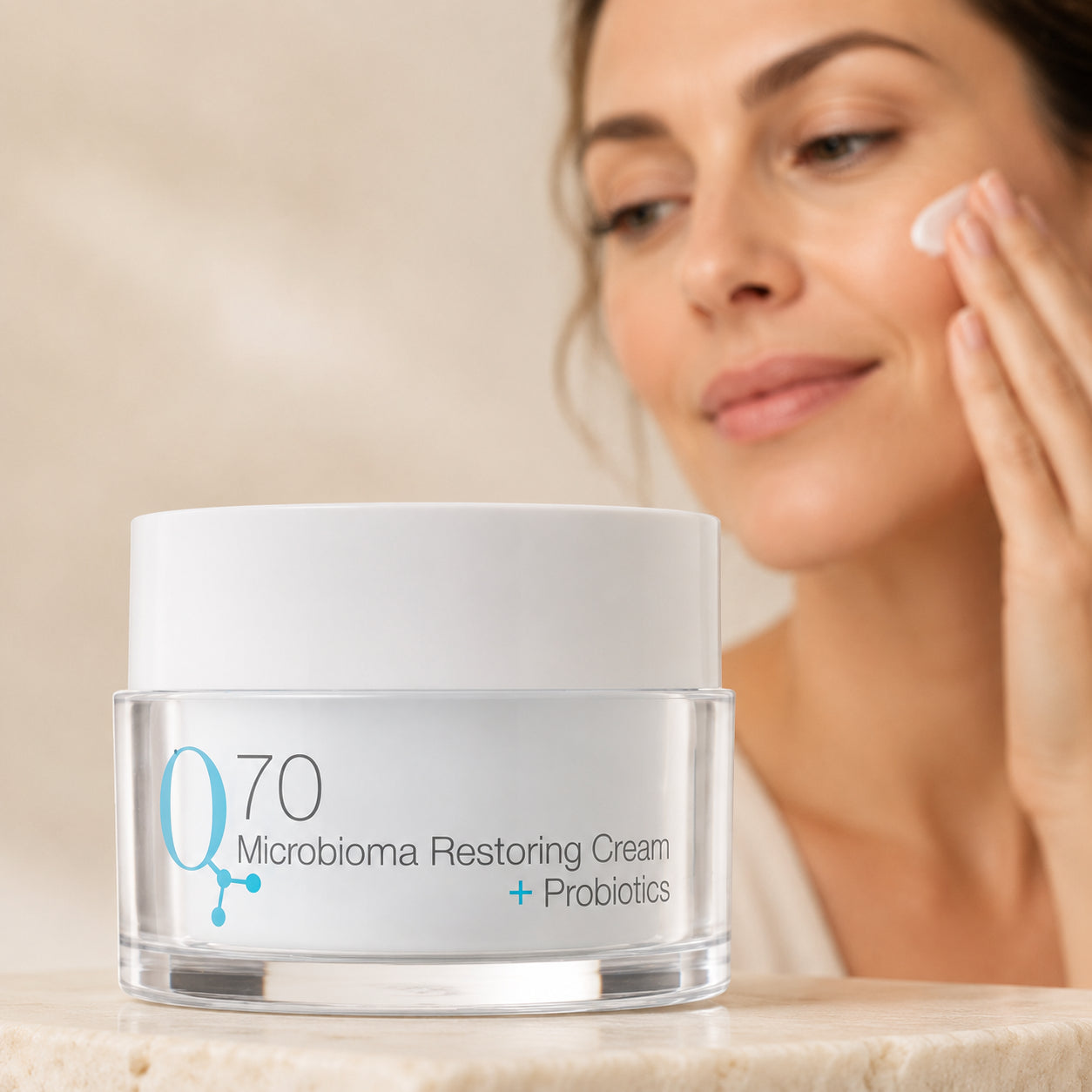Q70 Microbioma Restoring Cream +Probiotics - Naqua