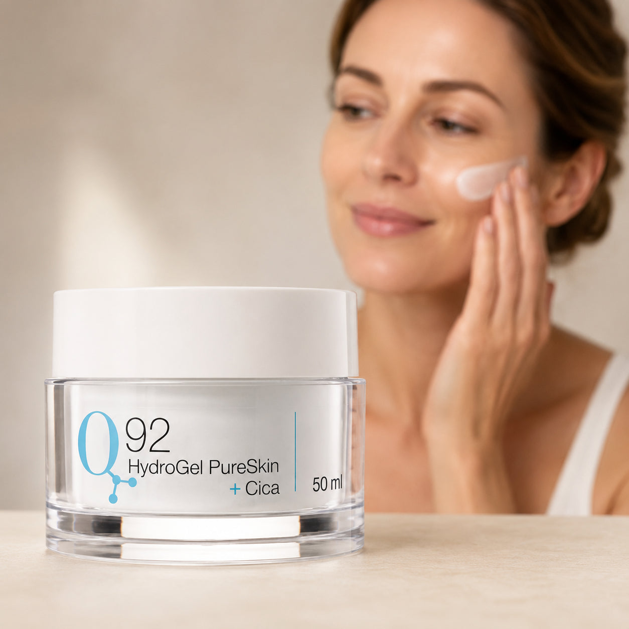 Q92 Hydrogel Pureskin +Cica - Naqua