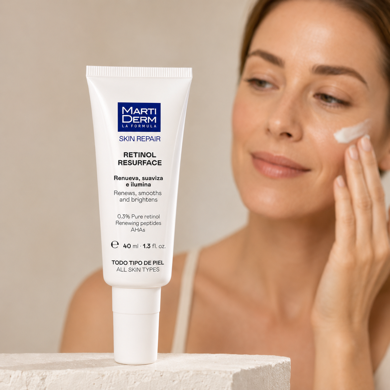 Retinol Resurface Cream 0.3% Skin Repair - MartiDerm