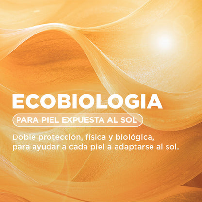La Ecobiología de Bioderma ofrece doble protección solar: física y biológica.